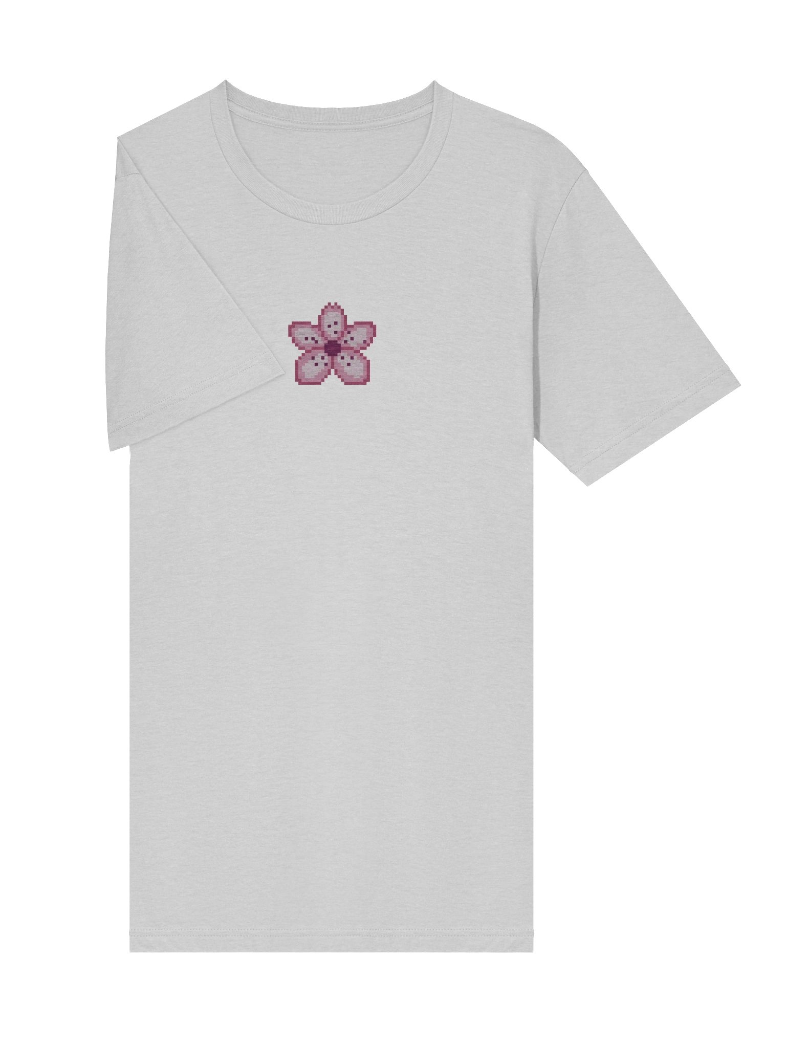 Pixel Blossom Triblend T-Shirt product image (7)