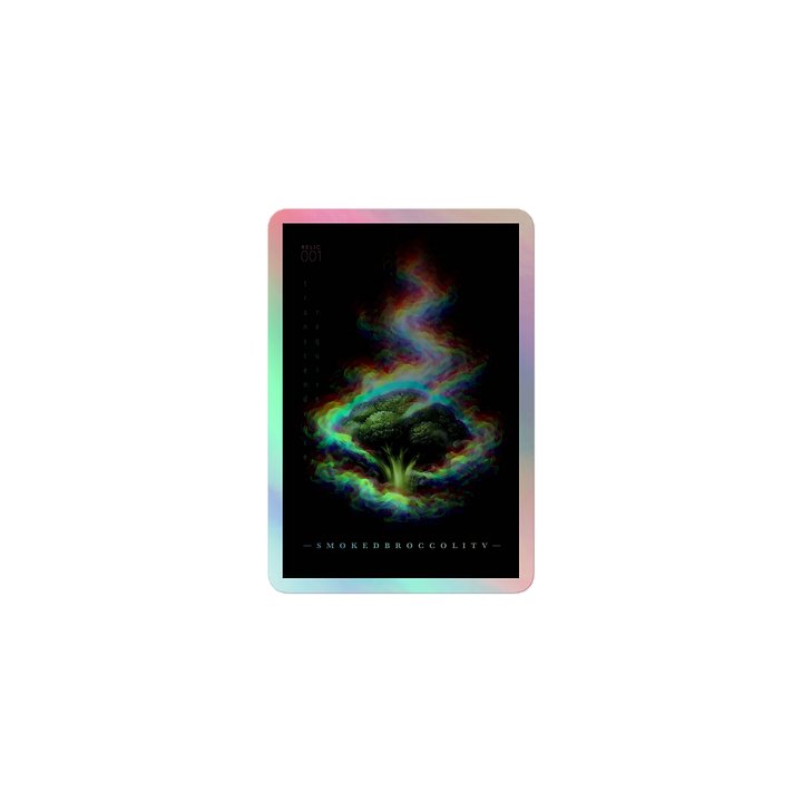 relic 001 holographic sticker product image (1)