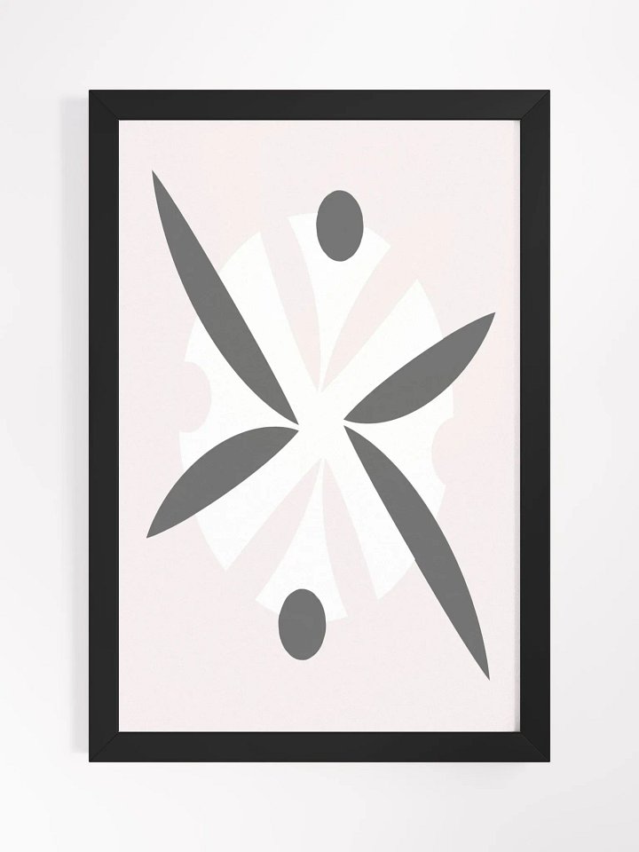 Boho Minimalism Framed Poster product image (2)