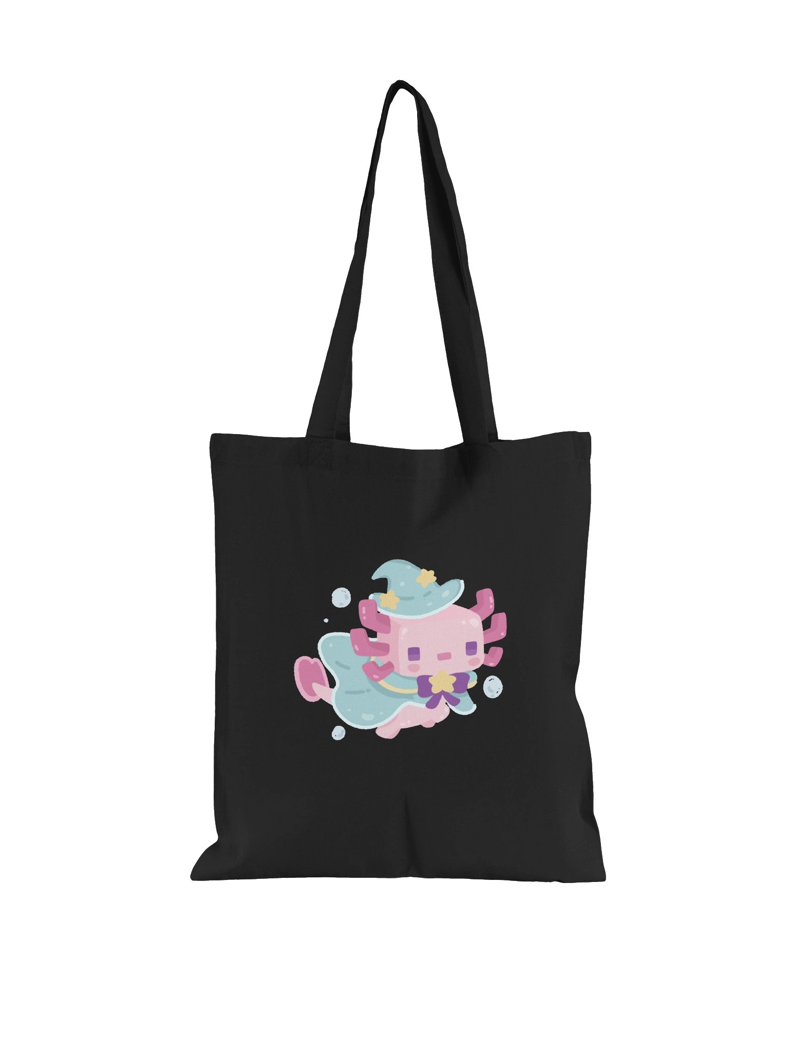 Magical Baby Axolotl Tote Bag product image (1)