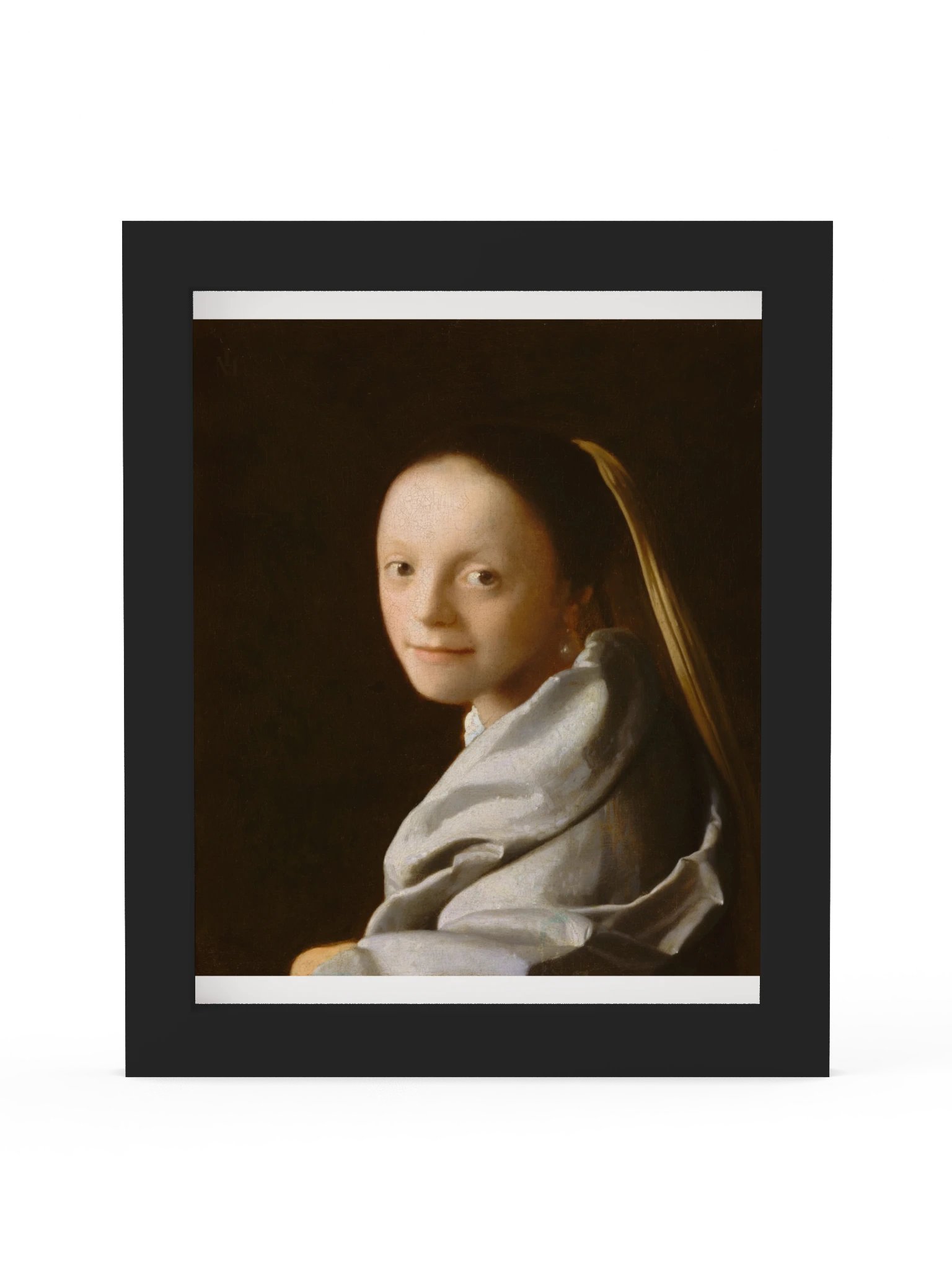 Johannes Vermeer, Study of a Young Woman (c. 1665–1667) Fine Art Print product image (29)