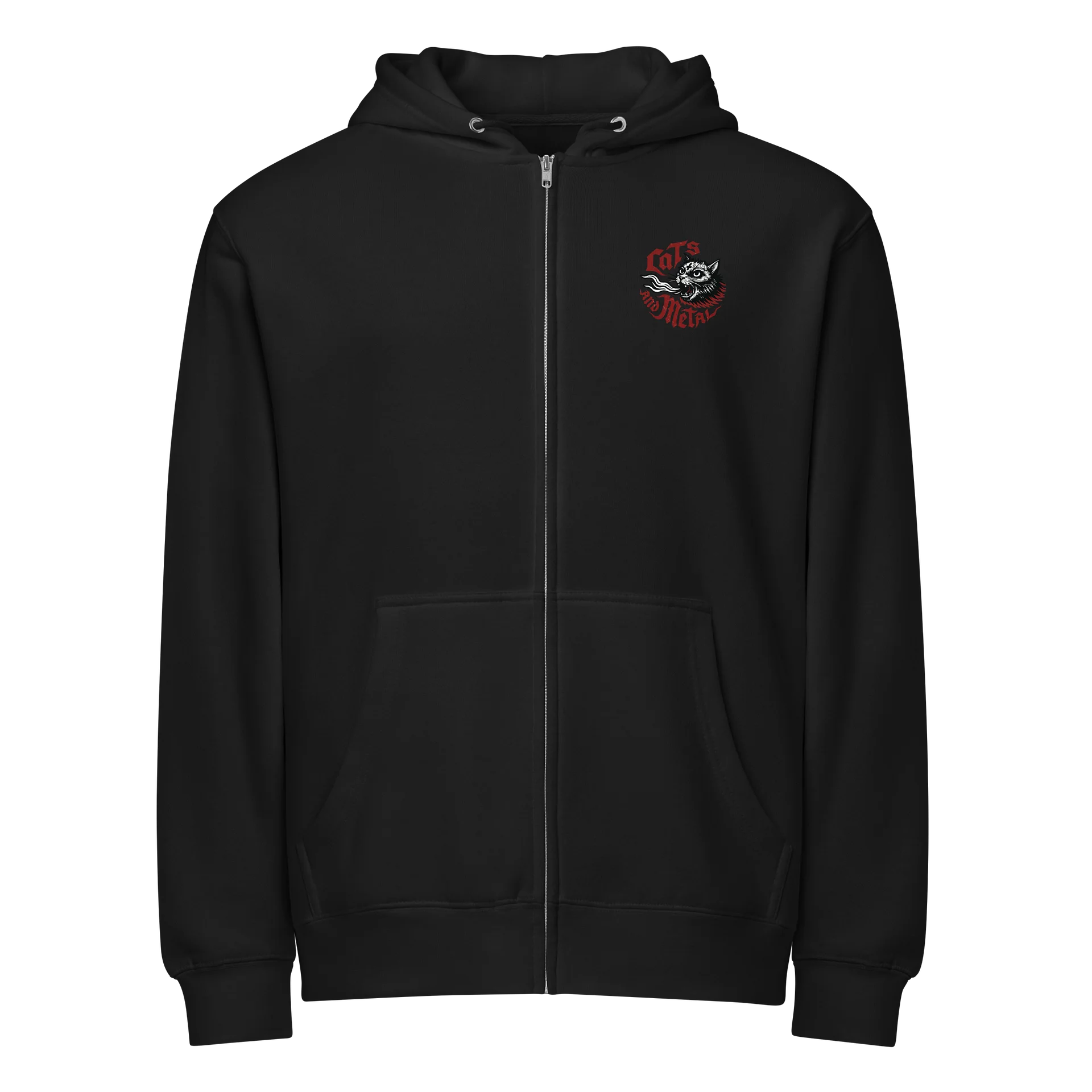 Burzik Meowstodon Crack The Pawe Premium Zip Hoodie product image (2)