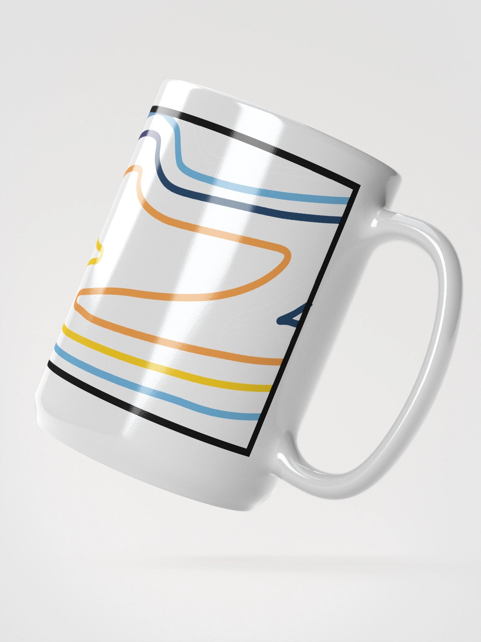 Topographic Pride- aroace mug product image (3)