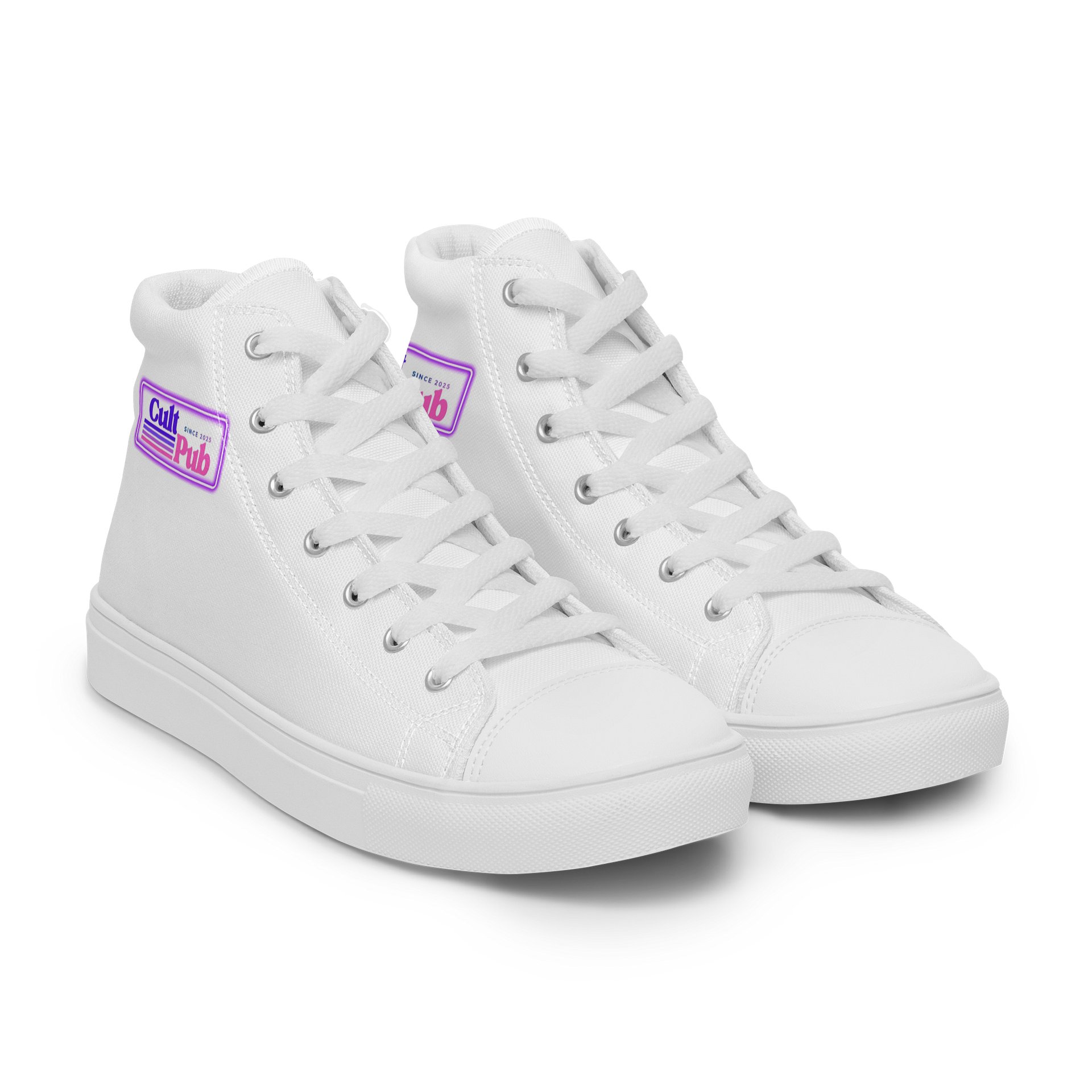 Mens - Cult Pub Classic White High-Tops product image (9)