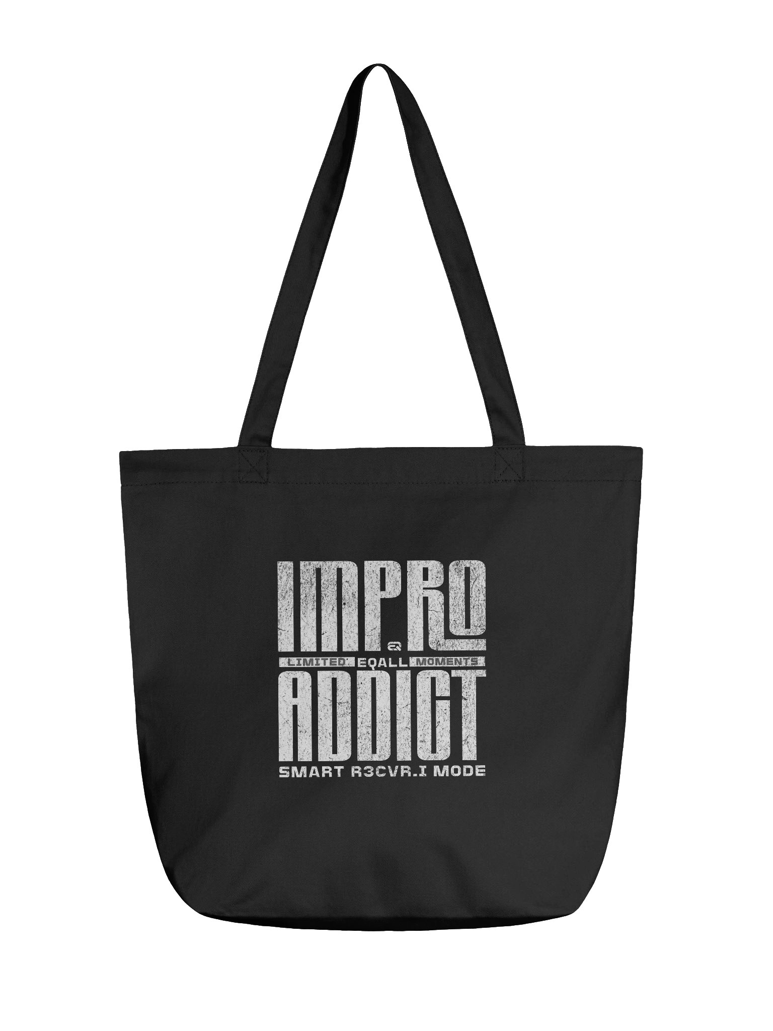 Limited IMPRO Addict Moments ECO Tote-bag_ R3CVR.i mode by EQALL® Essentials_White product image (1)