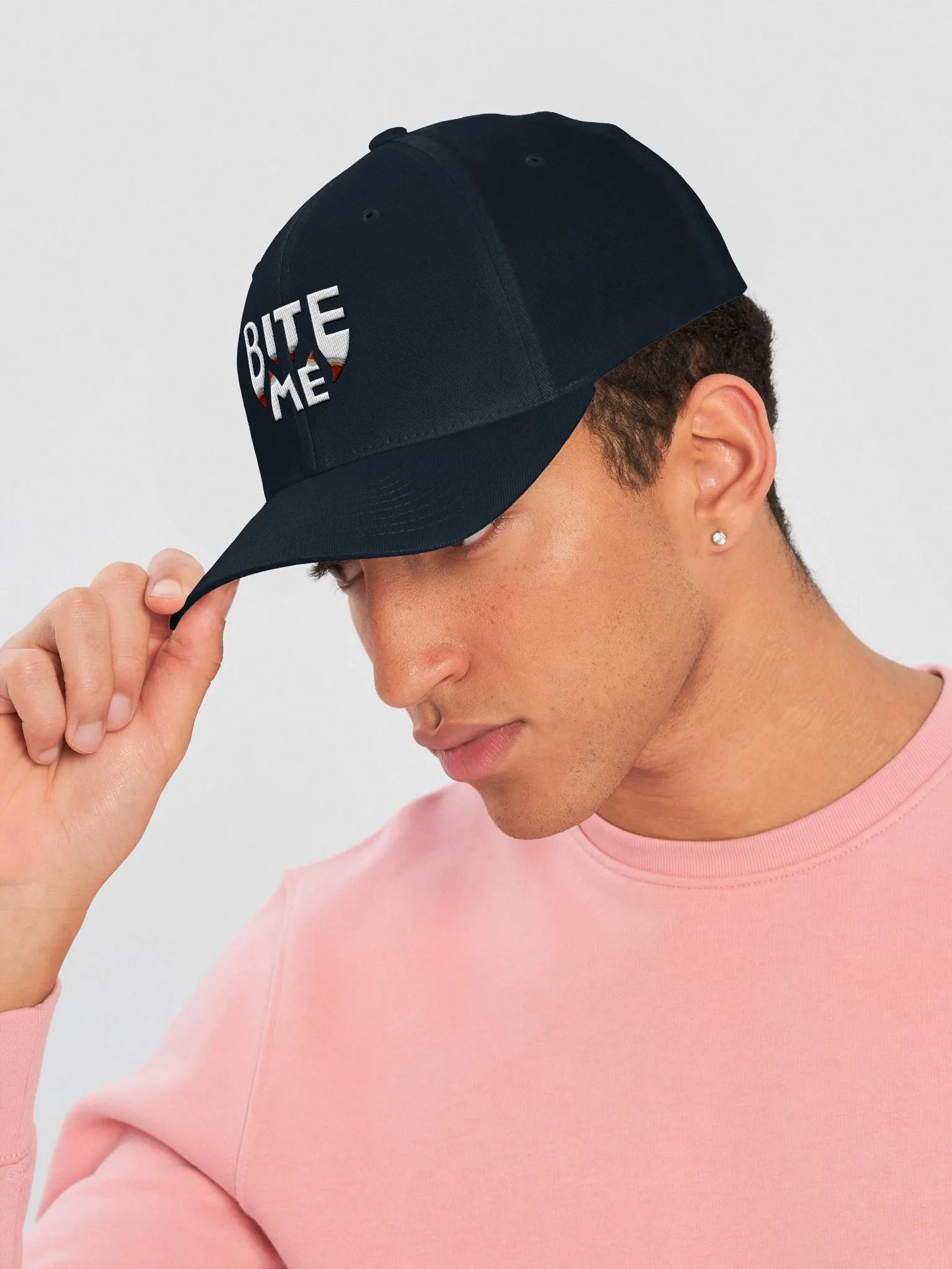 Bite Me fitted hat product image (3)