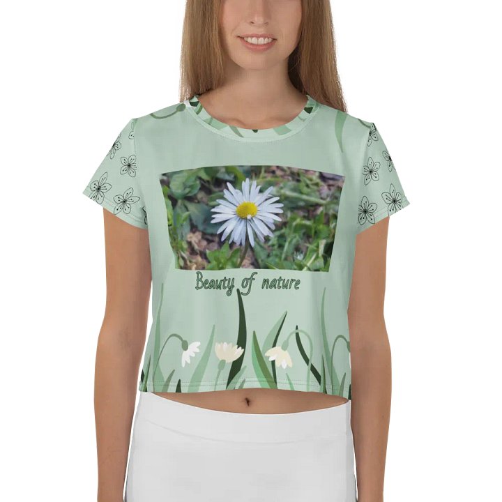 Beauty of nature - Crop Tee product image (1)