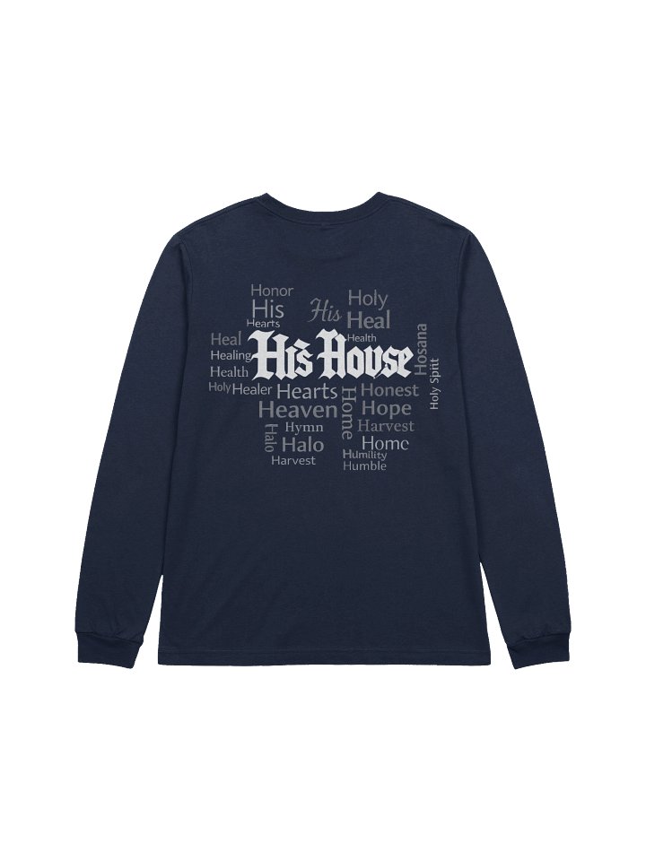 His House Unisex "Heavenly H" Supersoft Long Sleeve T-Shirt product image (15)