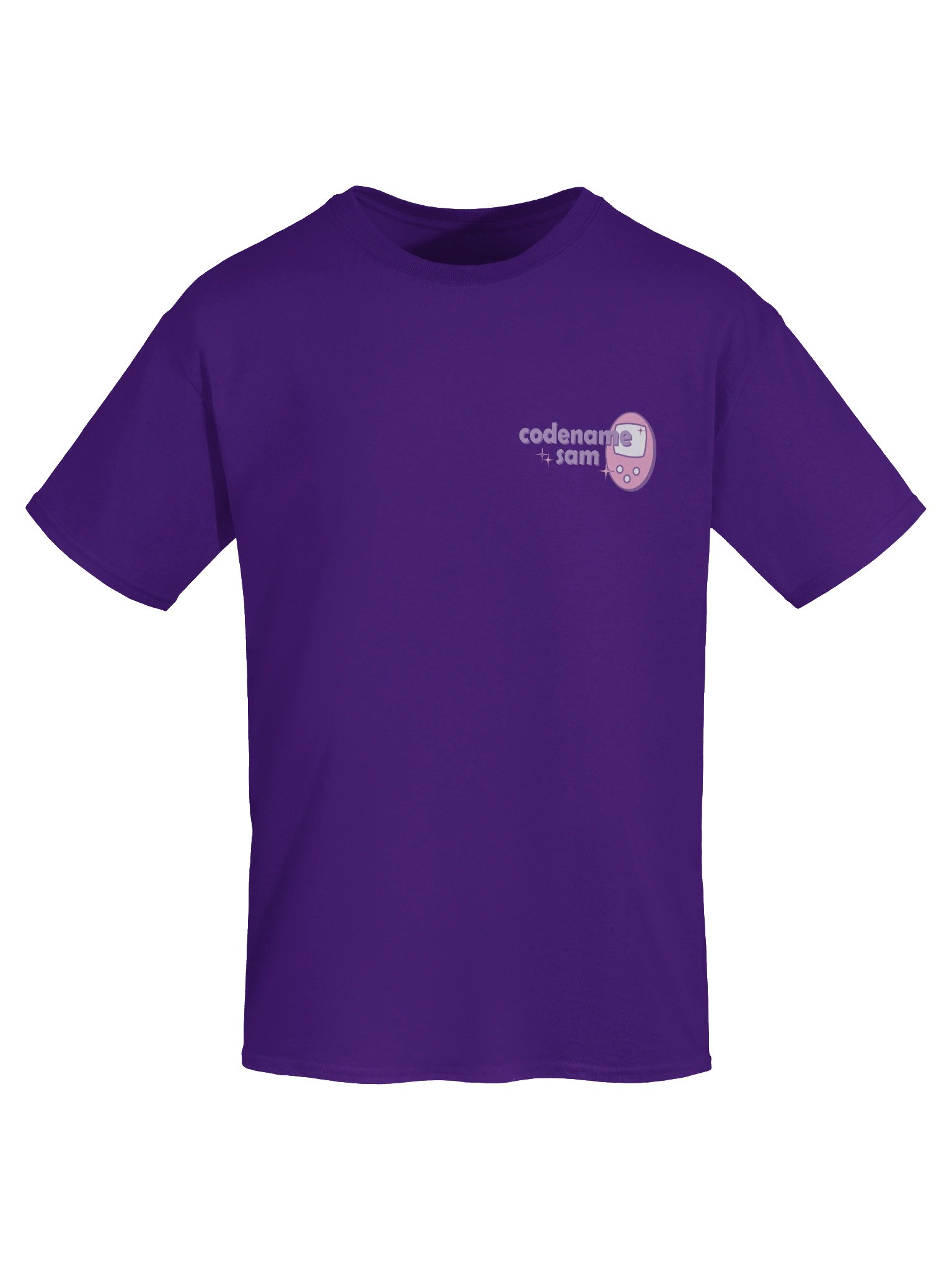 Codenamesam Logo Tee (Purple & Pink) product image (7)