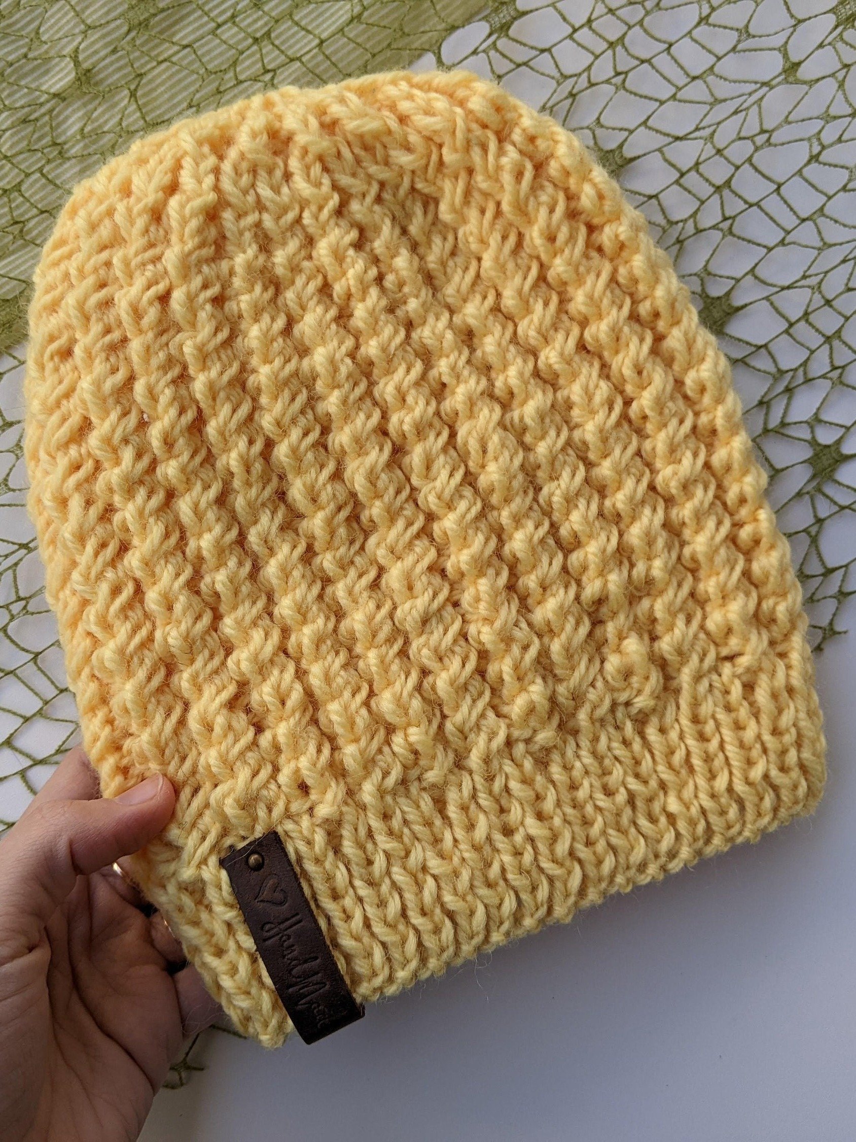 Flat Knit Classic Beanie Pattern product image (2)