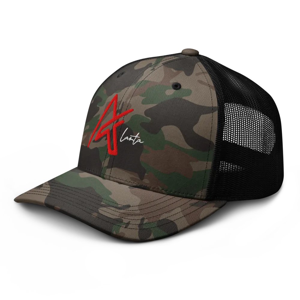 Atlanta Camouflage Trucker Hat product image (5)