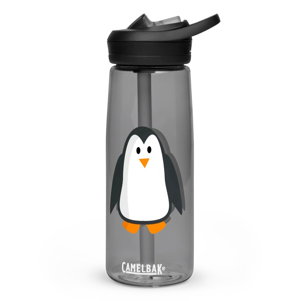 Fat Tux Water Bottle product image (1)