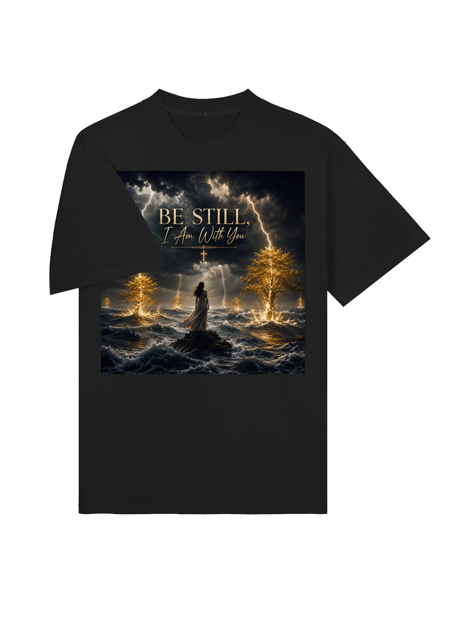 Be Still, I Am With You Christian Unisex T-Shirt product image (4)