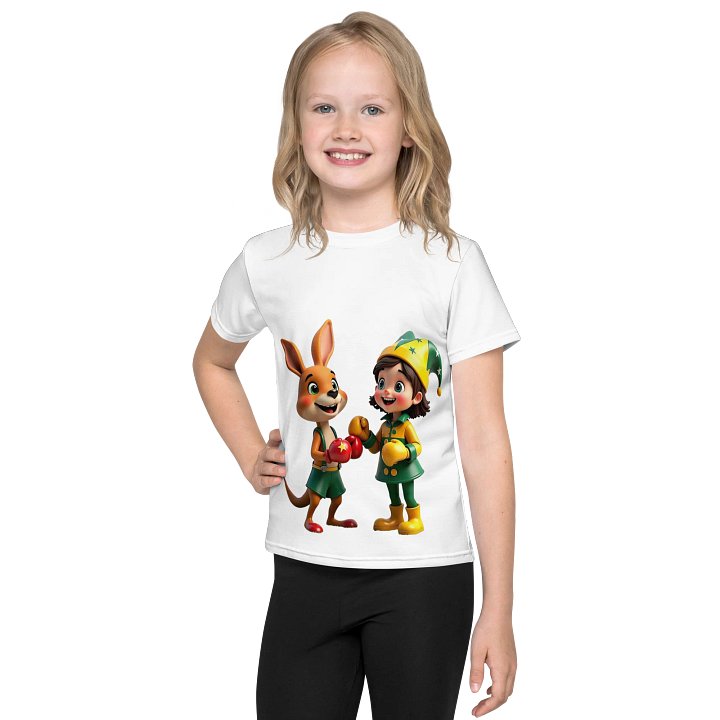 🦘 JessyJesty “Kangaroo Jamboree” Kids T-Shirt product image (1)