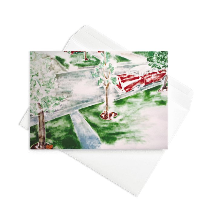 On the Road with No Memory Greeting Card product image (2)