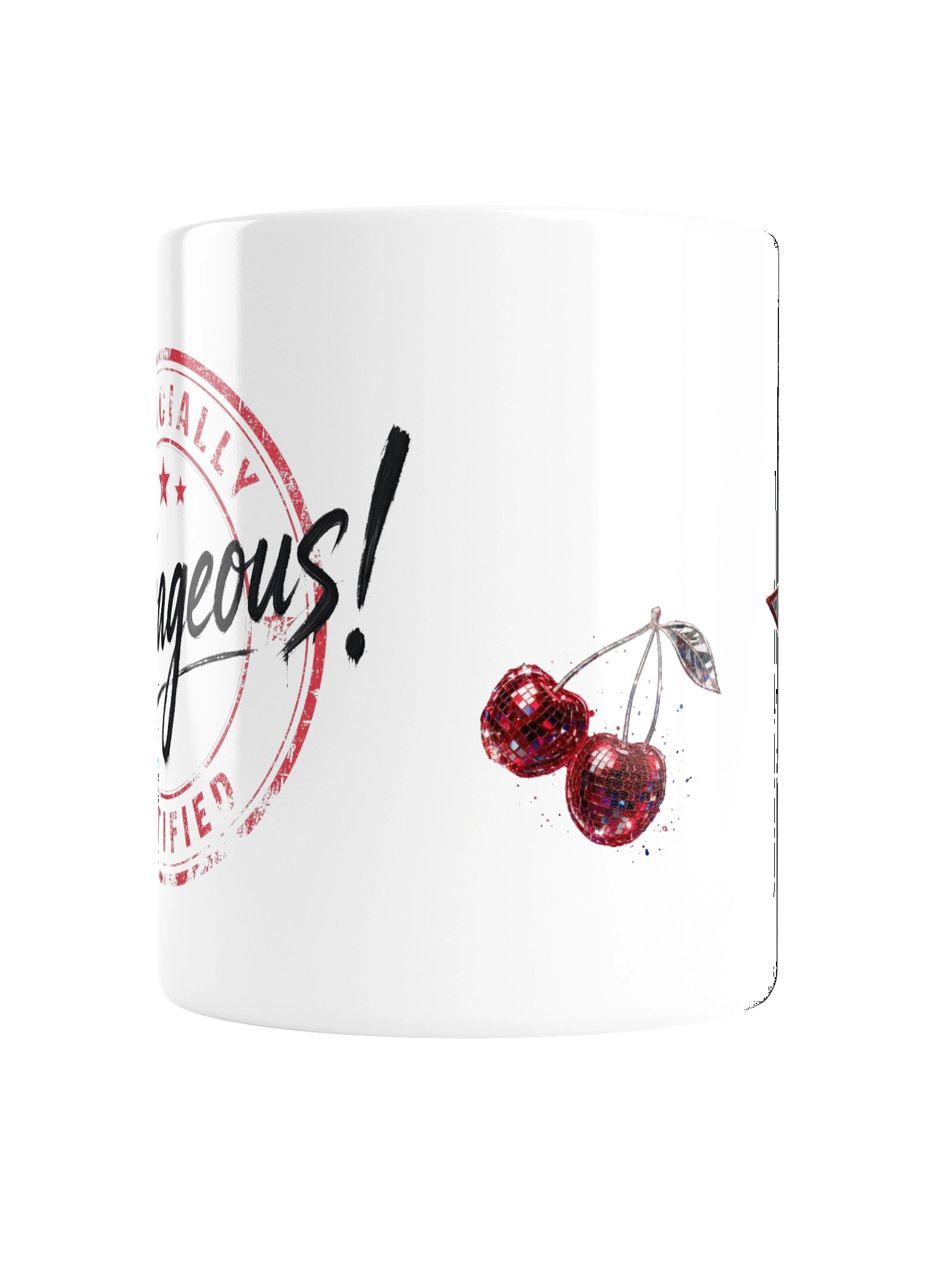 Outrageous Disco Cherry Star Mug product image (2)