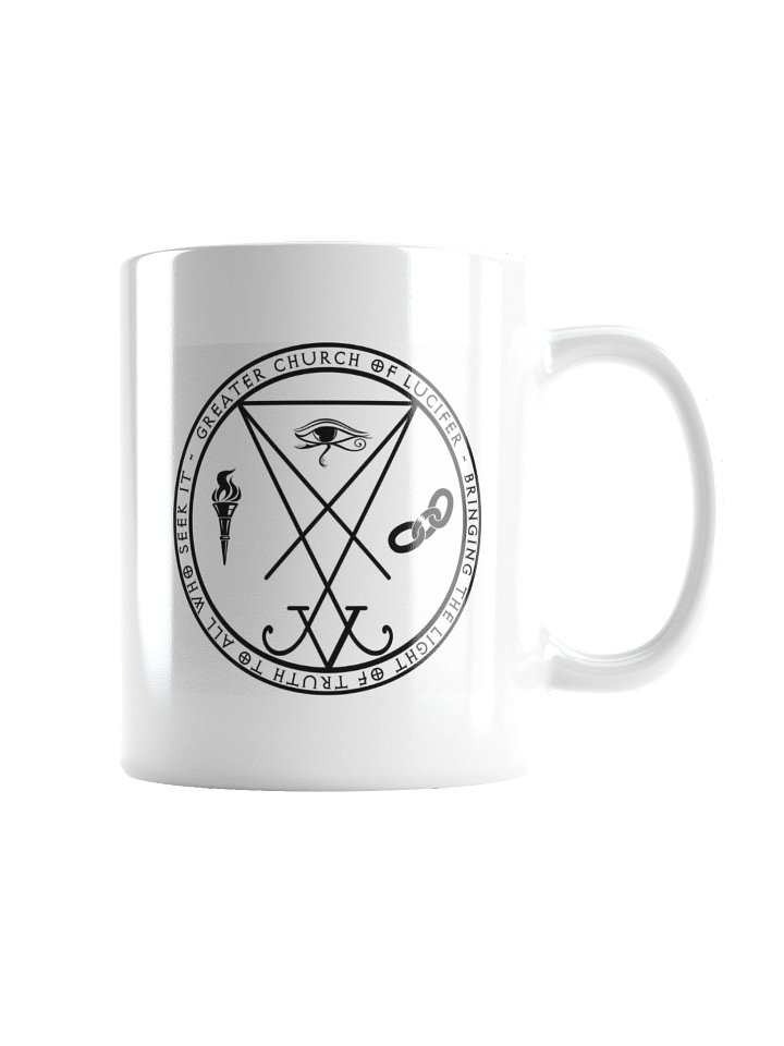 Cană LOGO Church of Lucifer product image (6)