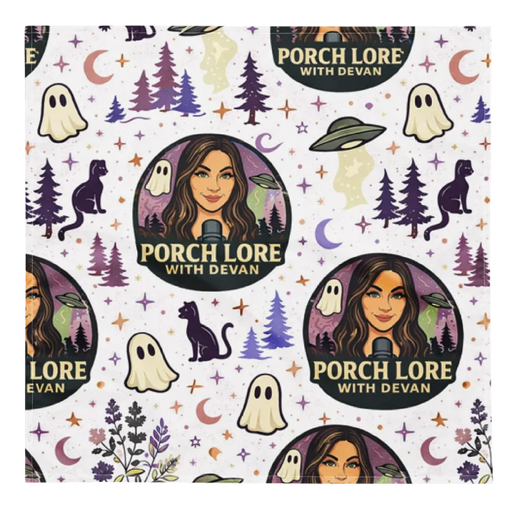 PORCH LORE DEVAN WHITE SCARF product image (1)