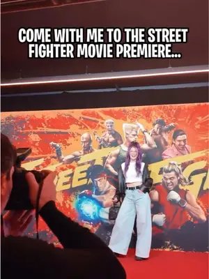 I went to the Street Fighter movie premiere tonight and I have to say it was so much fun and I loved getting to FINALLY see this movie. 🎥  Have you got plans to see the @Street Fighter Movie when it hits cinemas? Thank you to @Paramount Pictures for the invite 🥹💜 #paramountau #streetfightermovie #moviepremiere #behindthescenes