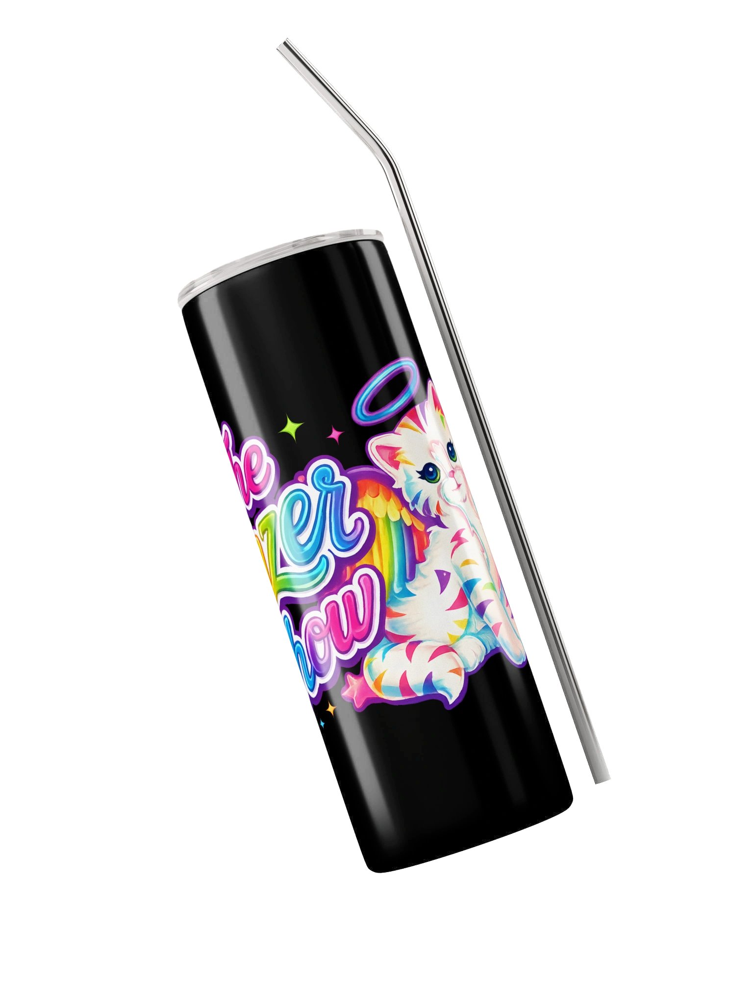 The Linzer Show Rainbow Cat Tumbler product image (5)