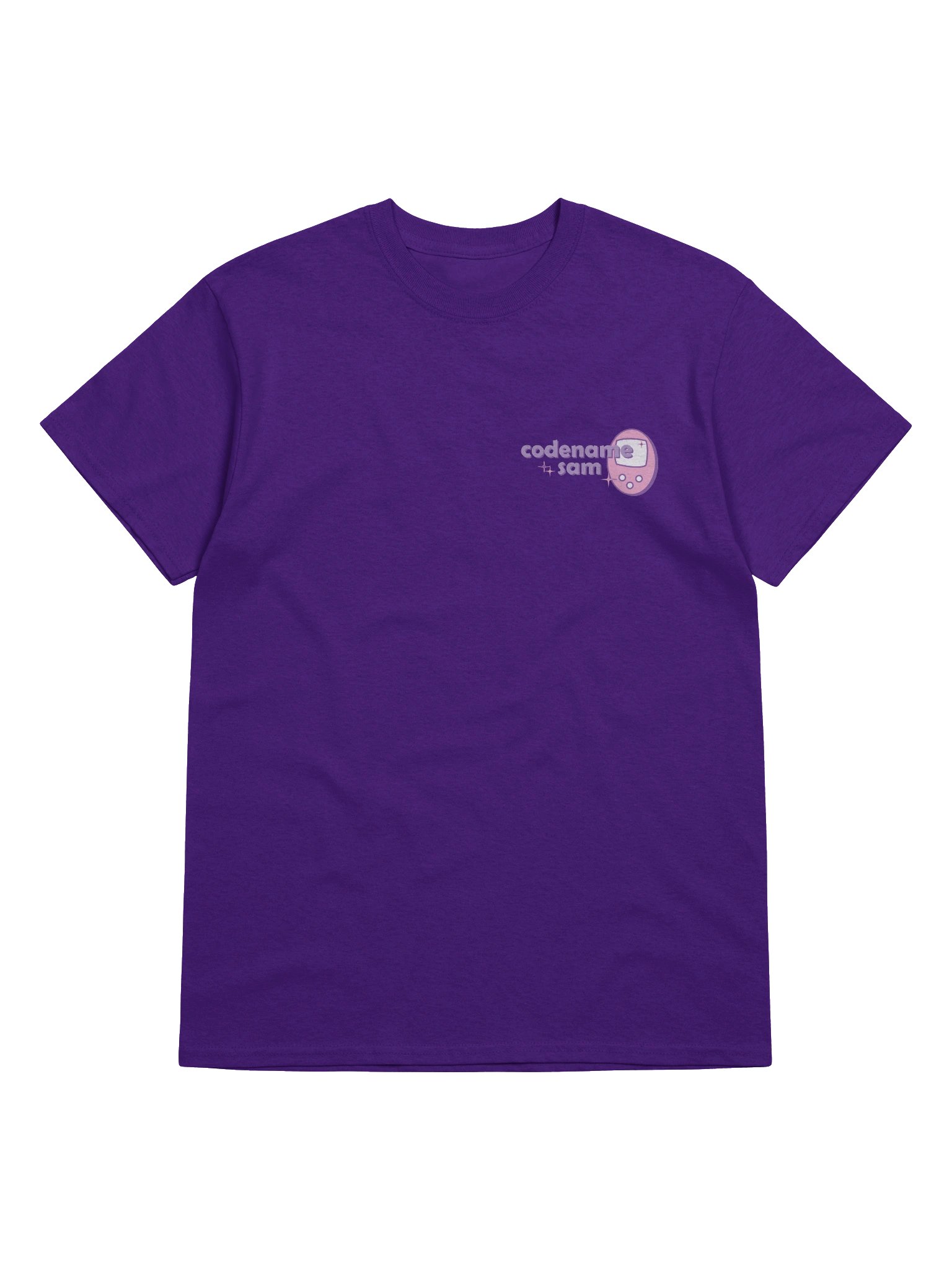 Codenamesam Logo Tee (Purple & Pink) product image (5)