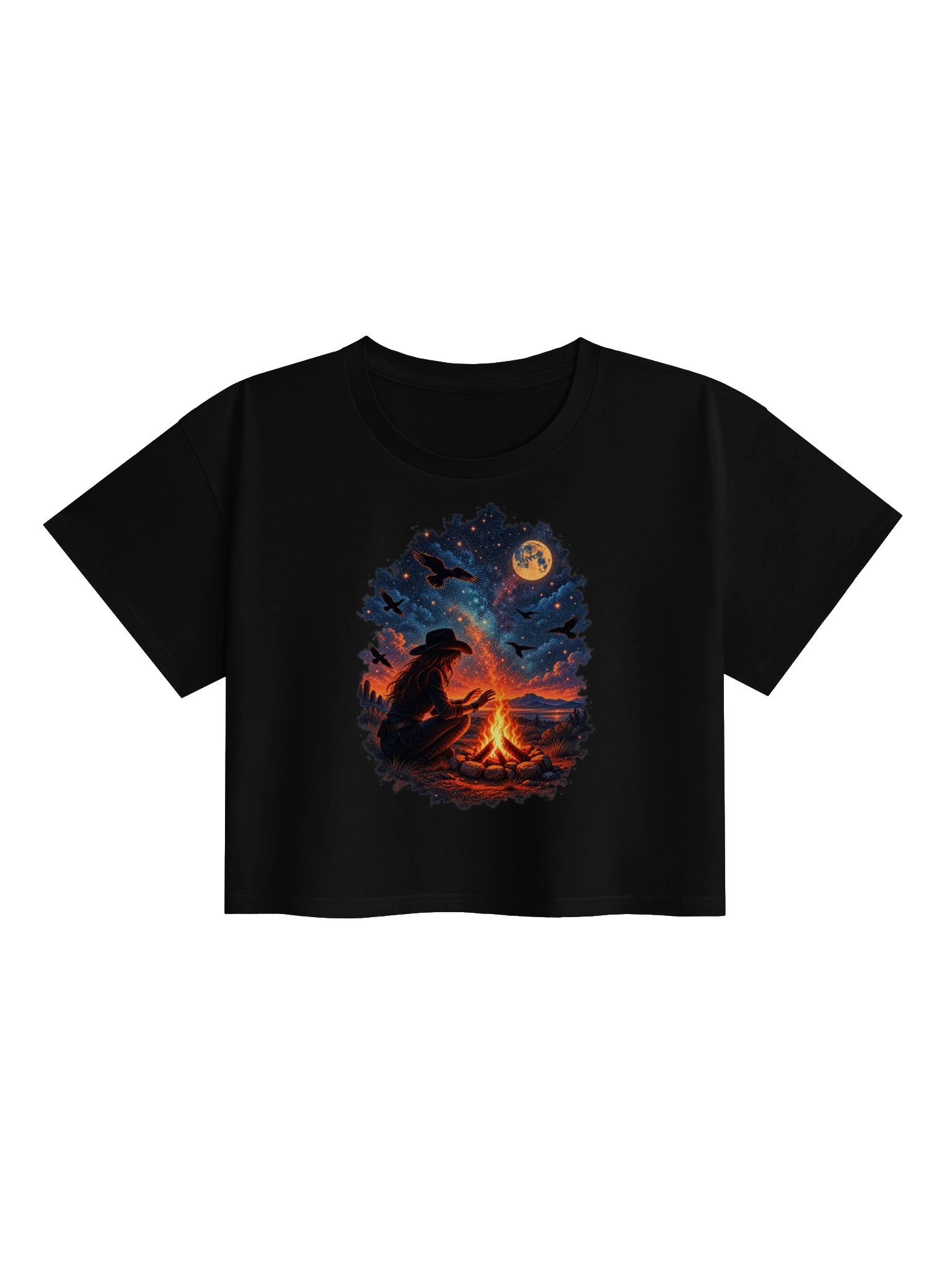 Stardust Drift Crop Top product image (1)