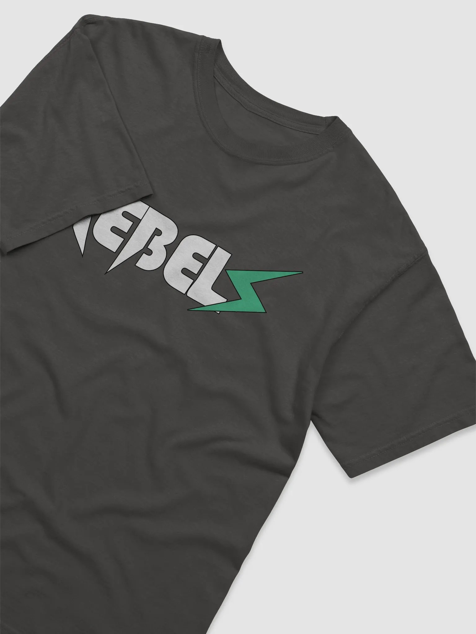 Rebels T-Shirt | Gray w/ White/Green product image (3)