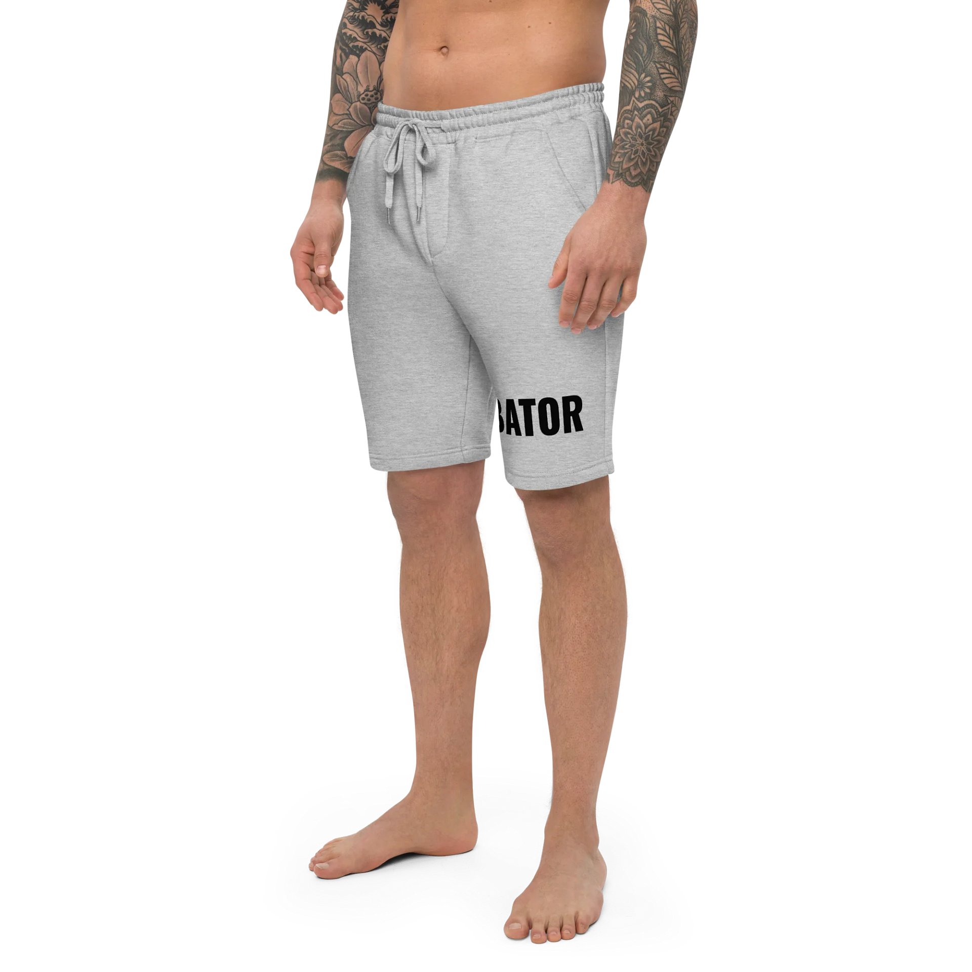 Bator Gym Shorts (Black Logo) product image (2)