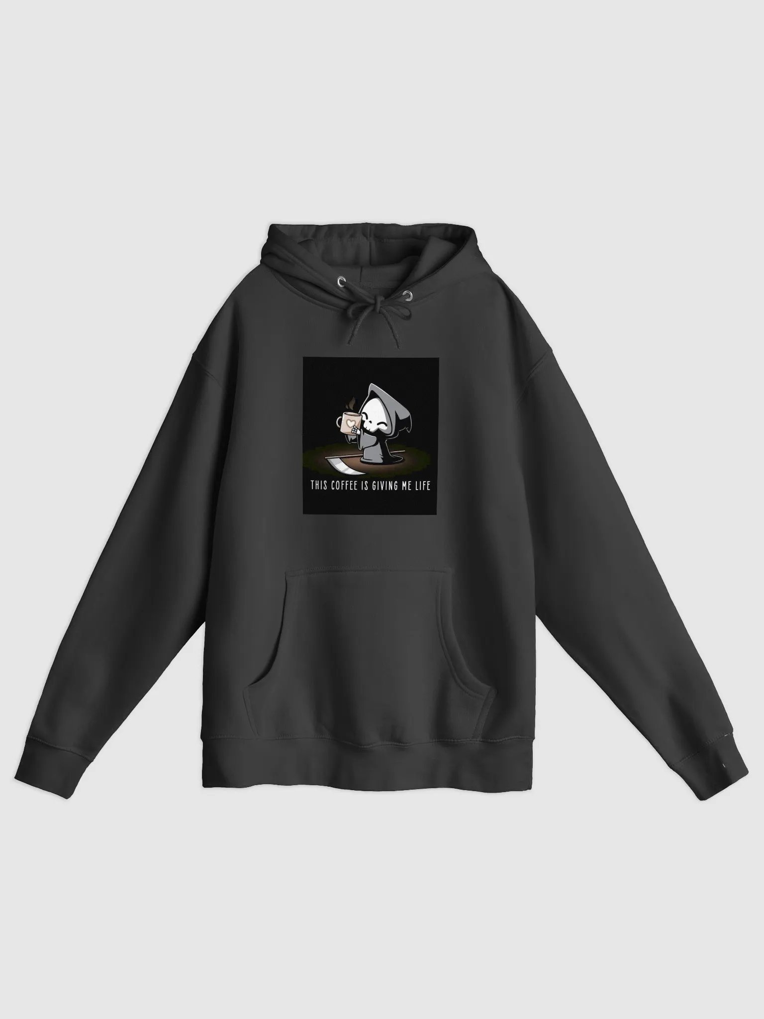 Grim Reaper Coffee Break Hoodie product image (1)
