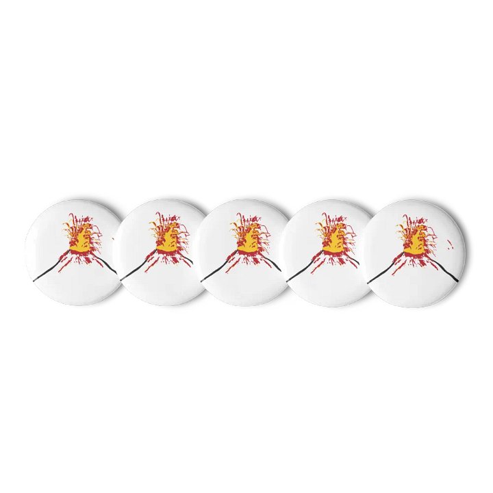 Volcano Label Pins product image (1)
