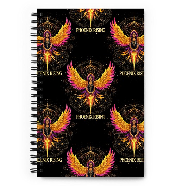 Phoenix Rising Spiral Notebook product image (1)