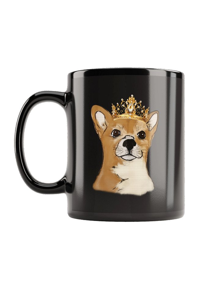 Poppy Princess Mug Black product image (1)