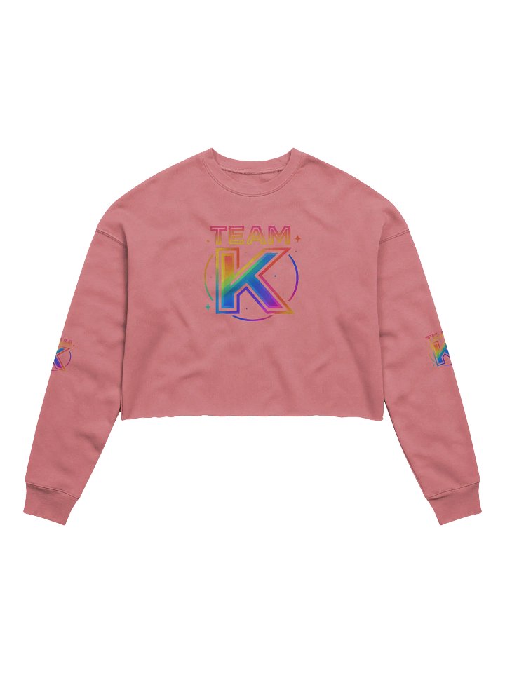 TEAM K Pride 1 Crop Sweatshirt product image (1)
