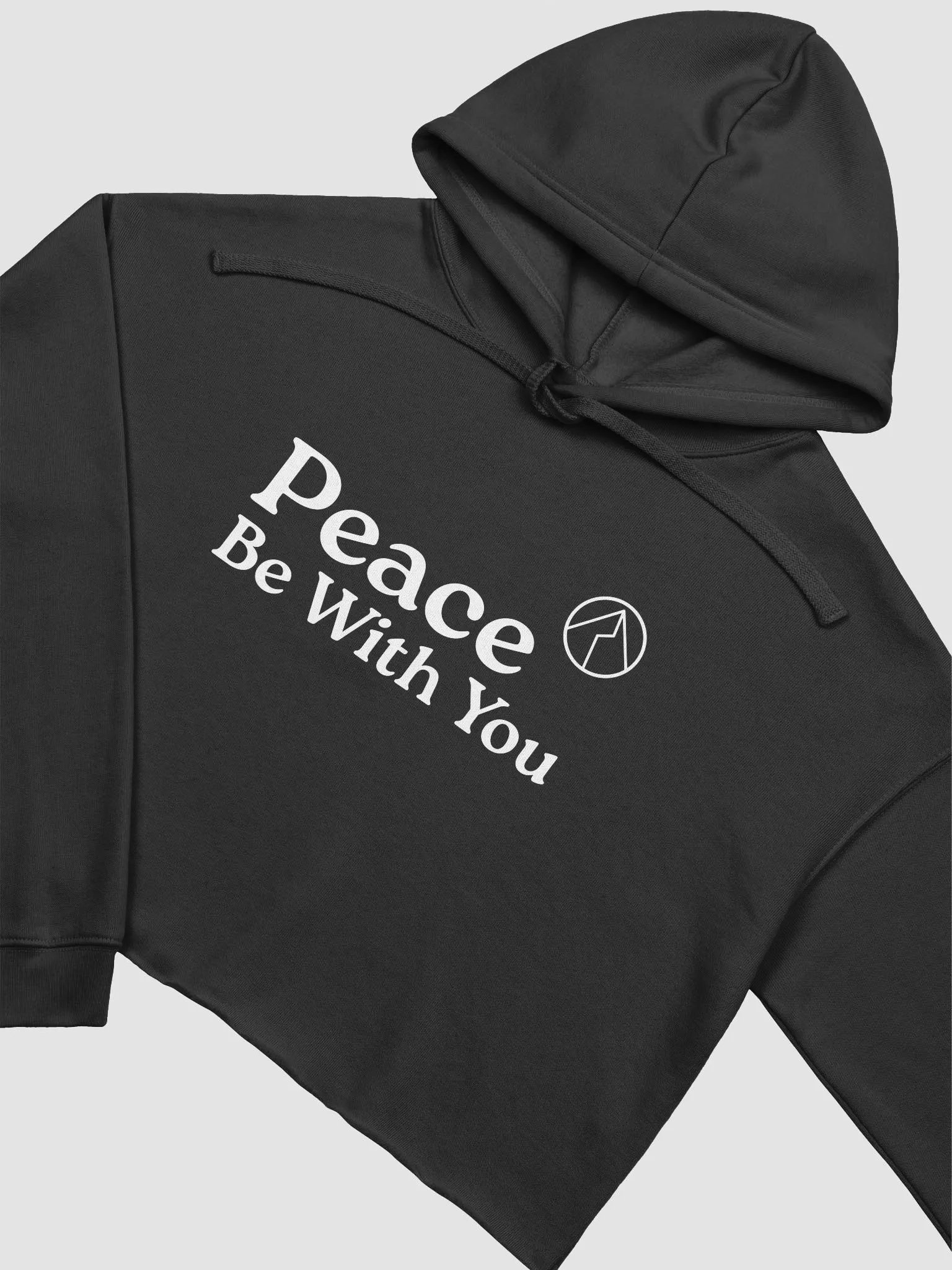 Peace Be With You Cropped Hoodie product image (19)