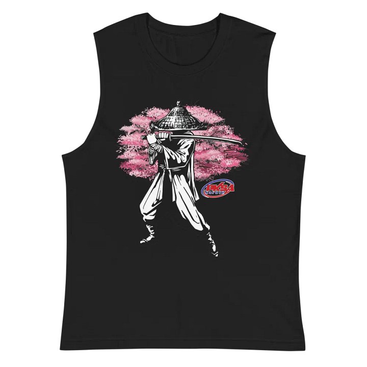 Cherry Blossom & Samurai Muscle Tank Top product image (2)