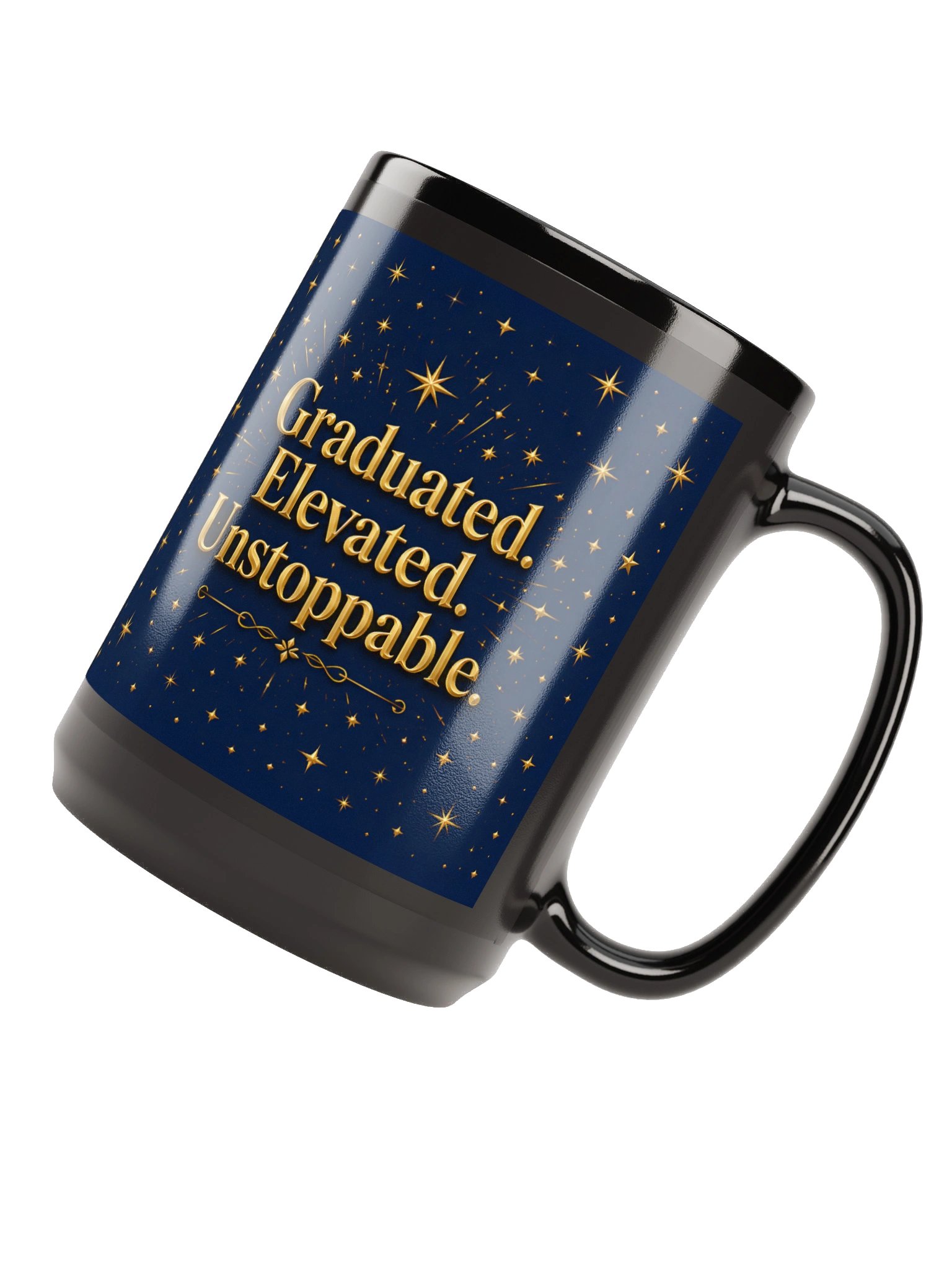 "New Chapter New Me" Graduation Mug — Navy Wrap product image (6)