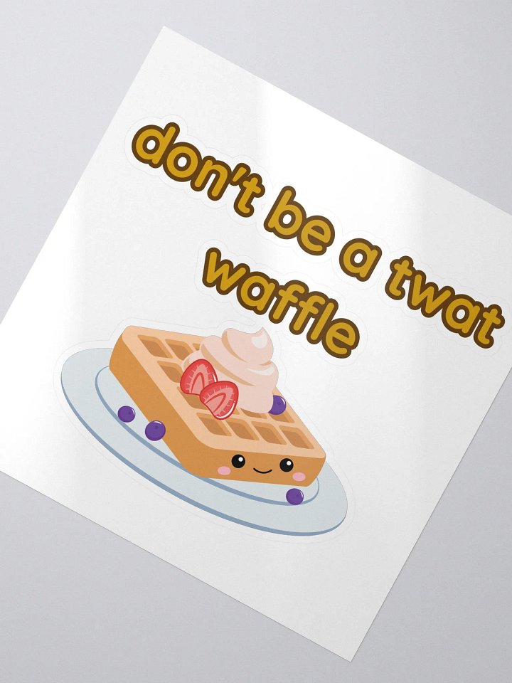 twat waffle sticker product image (2)