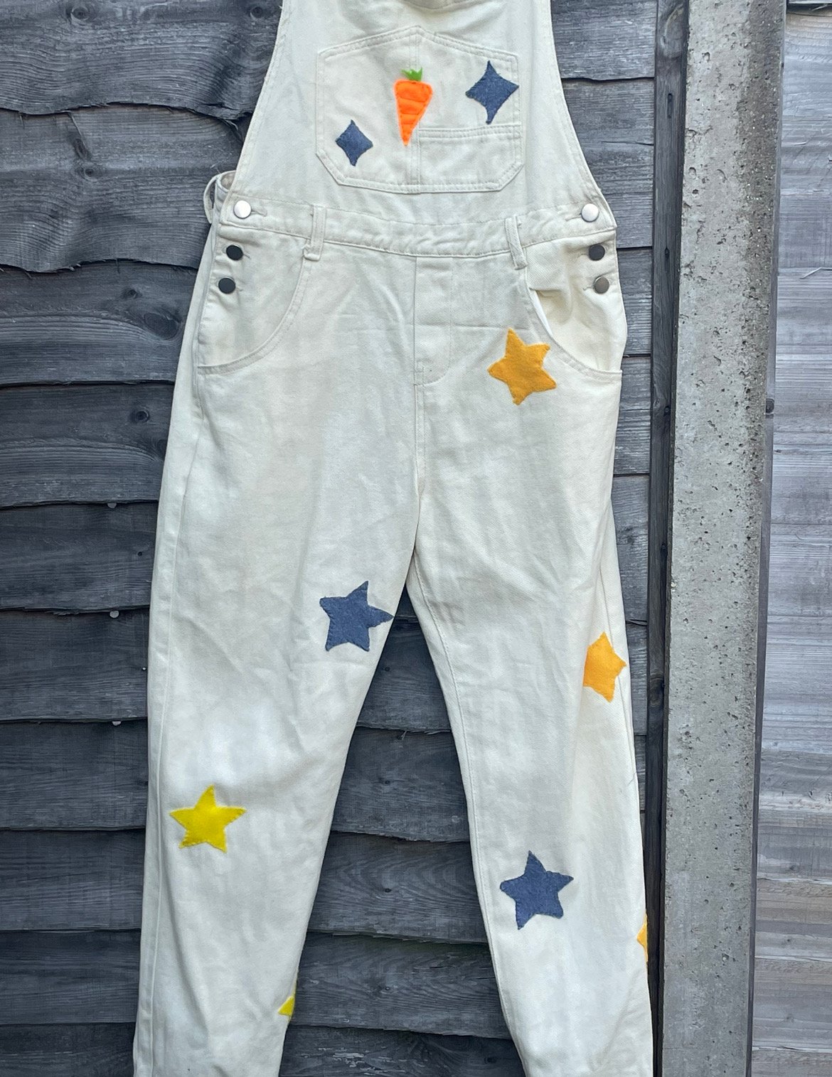 white star overalls product image (2)