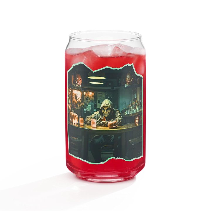 “Contempl4tionz” Drinking Glass product image (2)