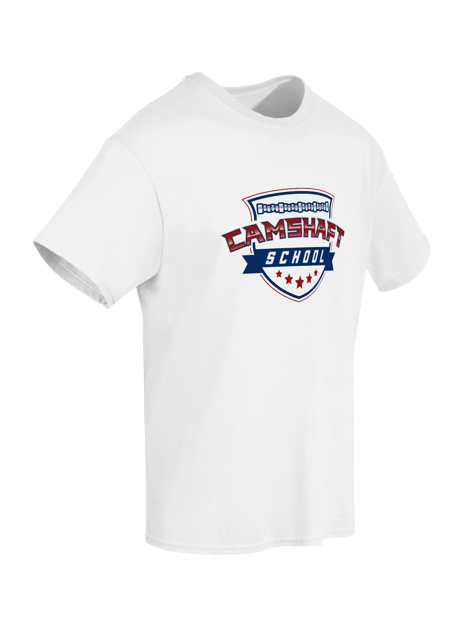 T-shirt - Red White and Blue on White product image (8)