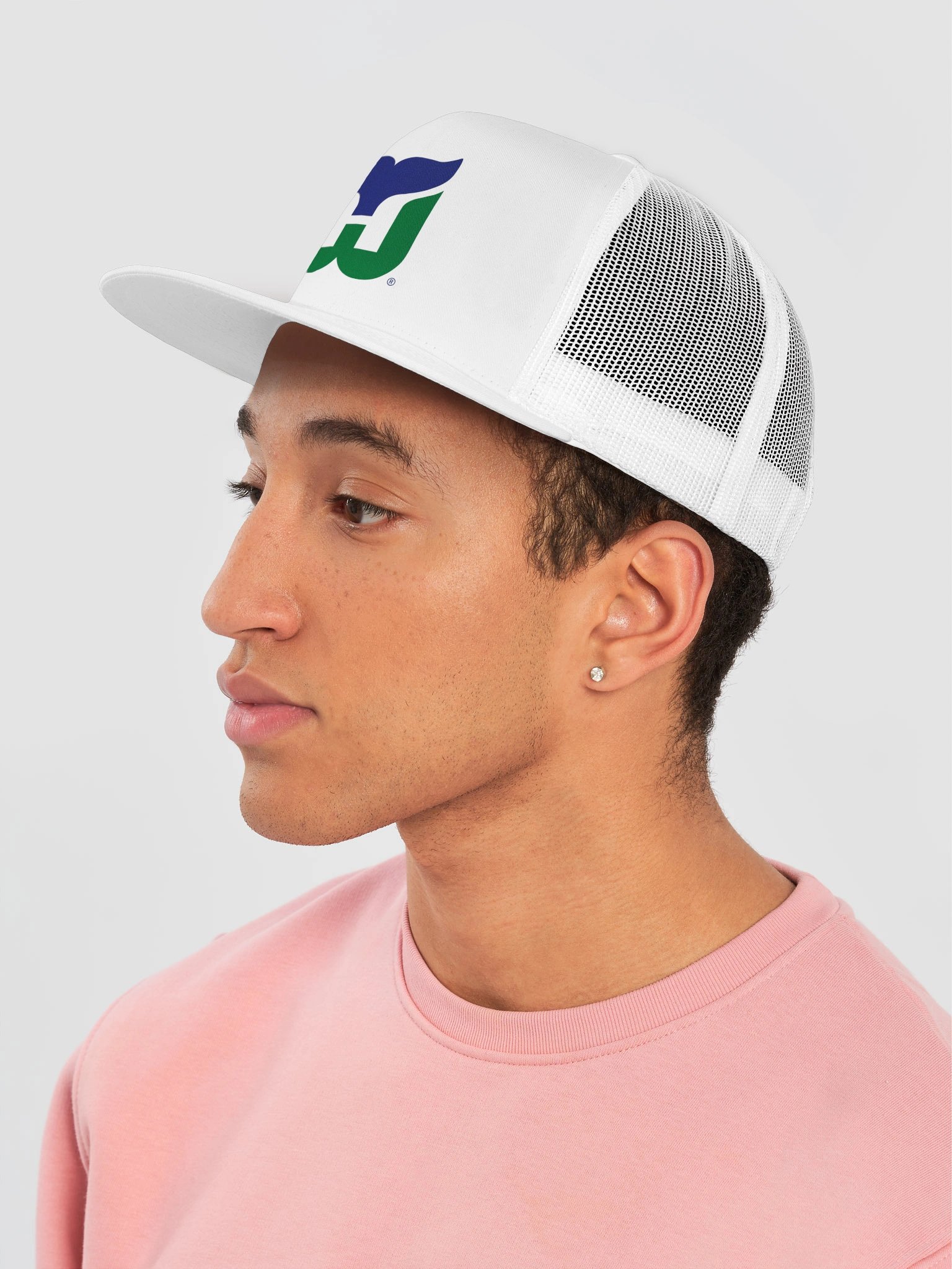 Hartford Whalers Classic Logo Trucker Cap product image (8)
