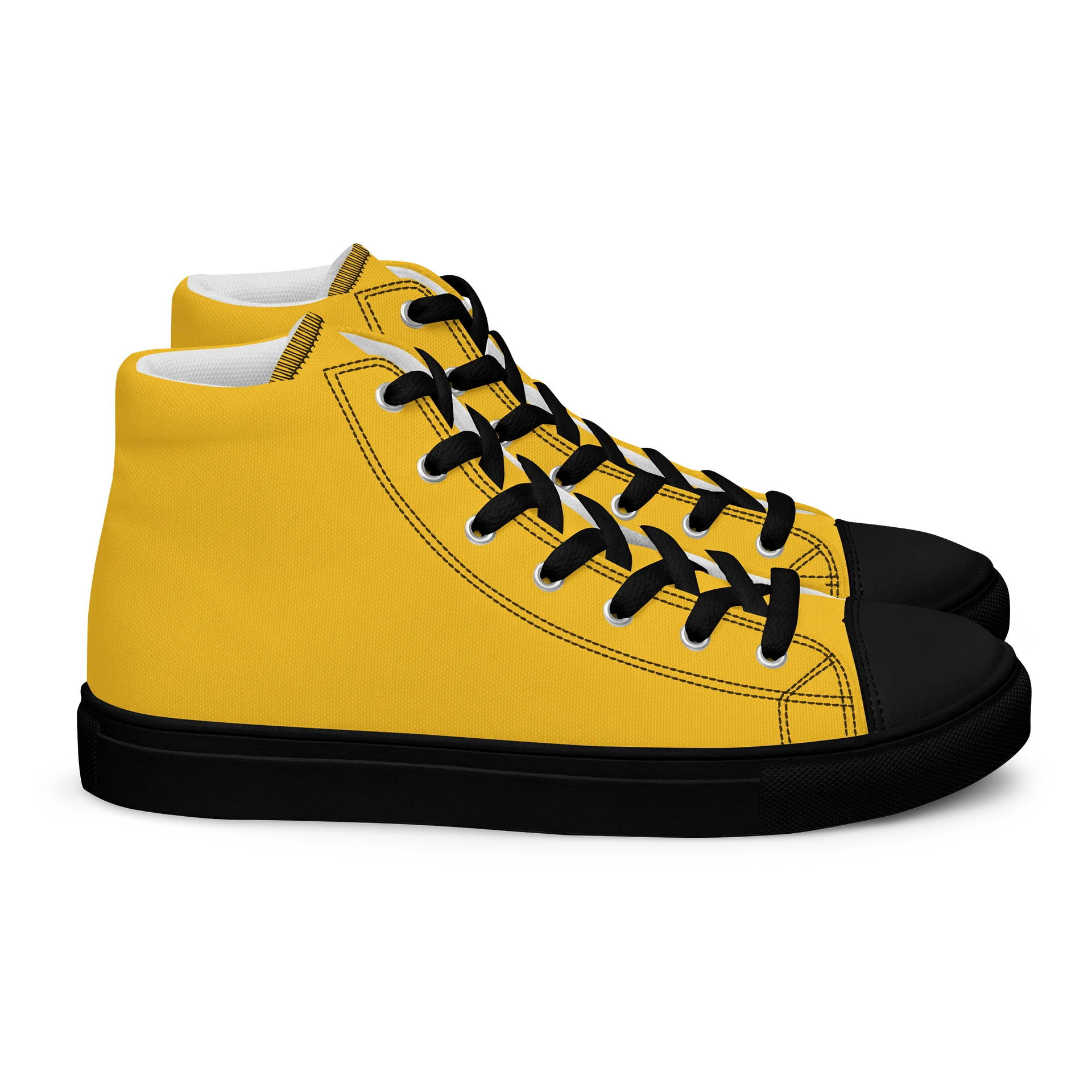 WORK YOUR DOG — Retro Graphic Women's High-Top Sneakers product image (2)