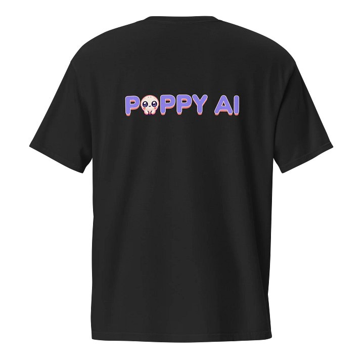 Poppy AI Pocket Tee - Black product image (1)