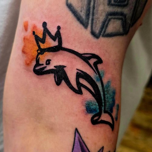 Shout out to @moore.madd.ink at @newagetattoos 
Long Live Flippa mane