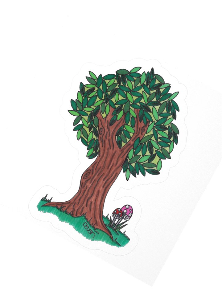 Leafy Tree Sticker product image (2)