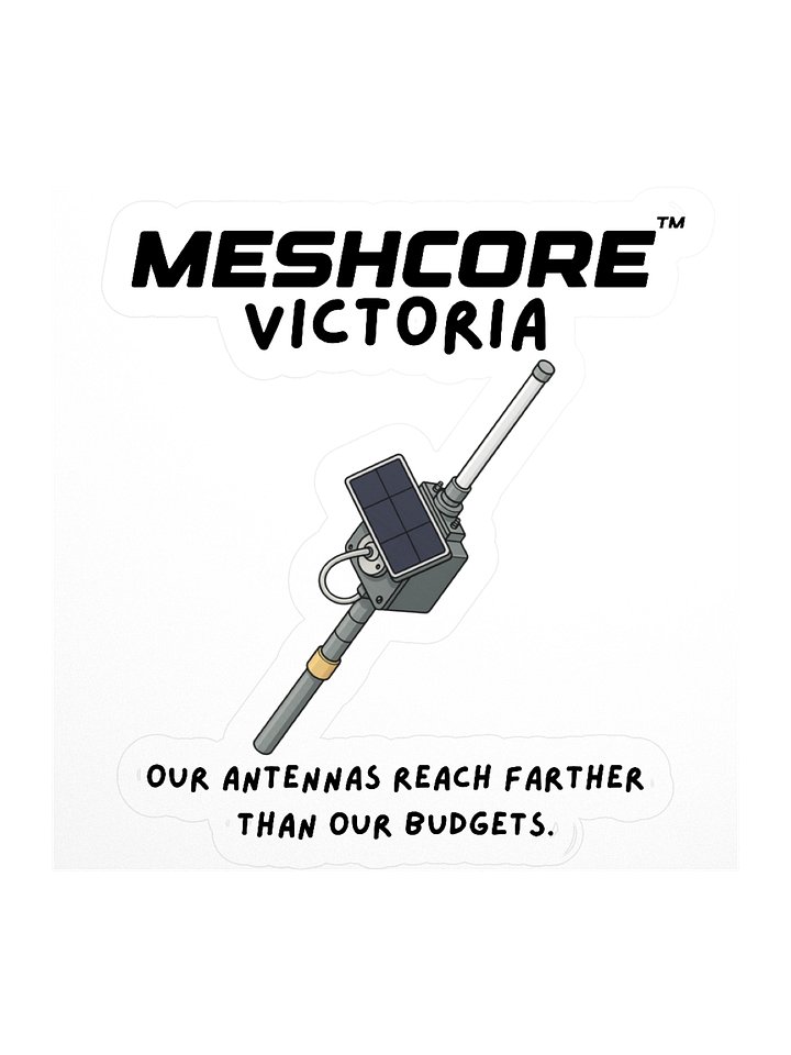 MeshCore Victoria Sticker product image (1)