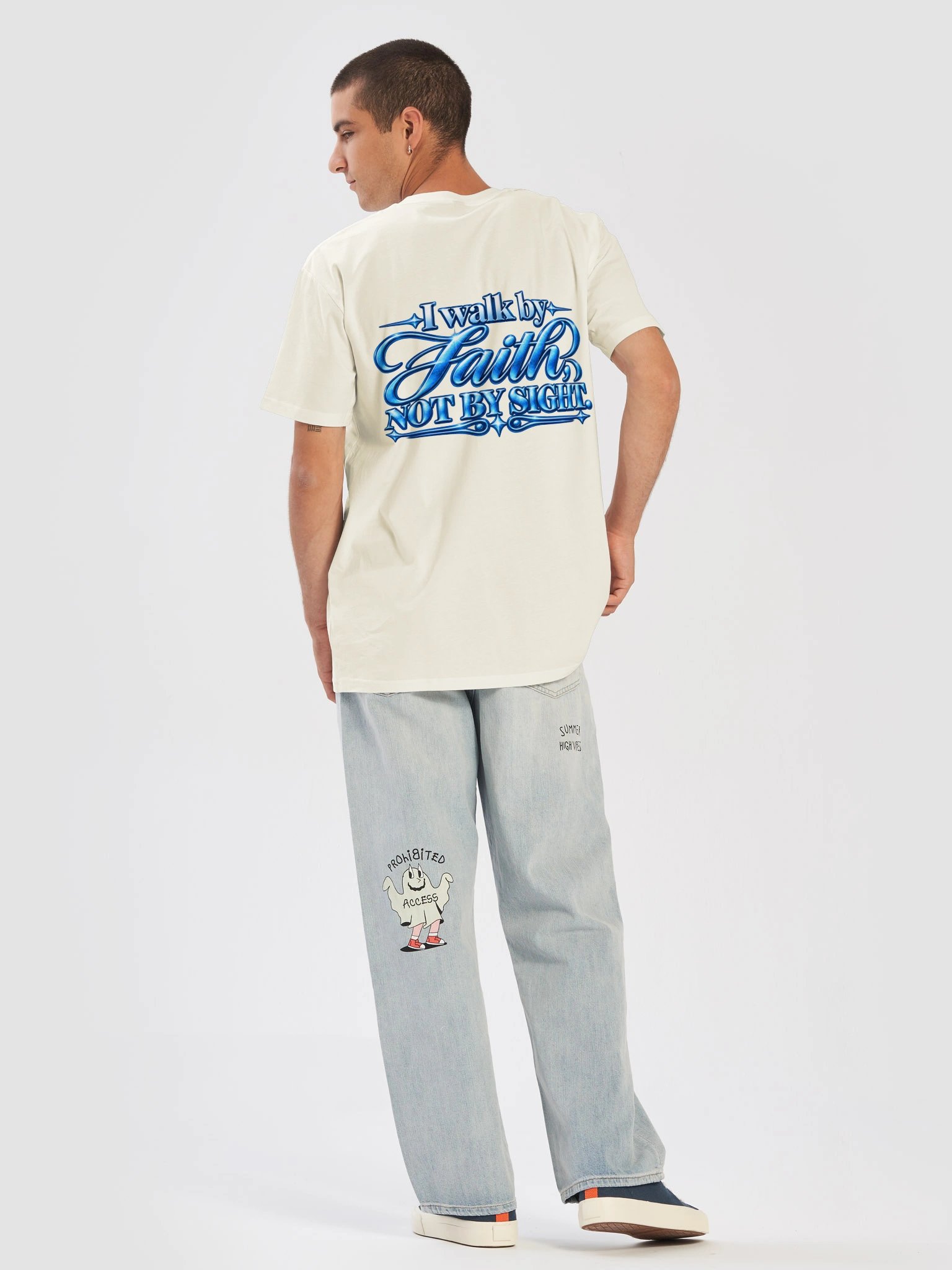 Call Me What You Want Sky Blue Faith Premium Unisex T-Shirt product image (6)