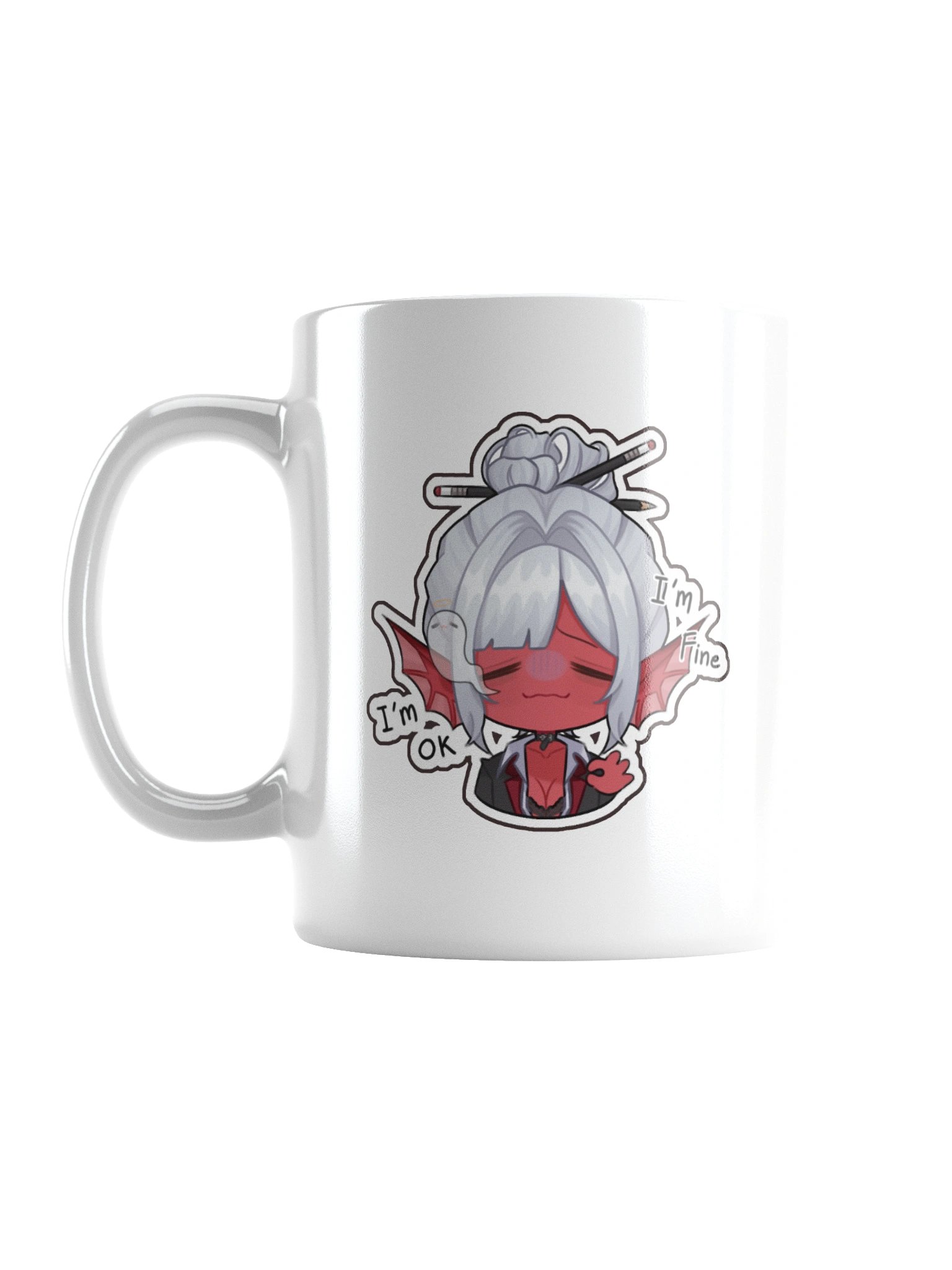 I'm Fine Emote Mug product image (1)