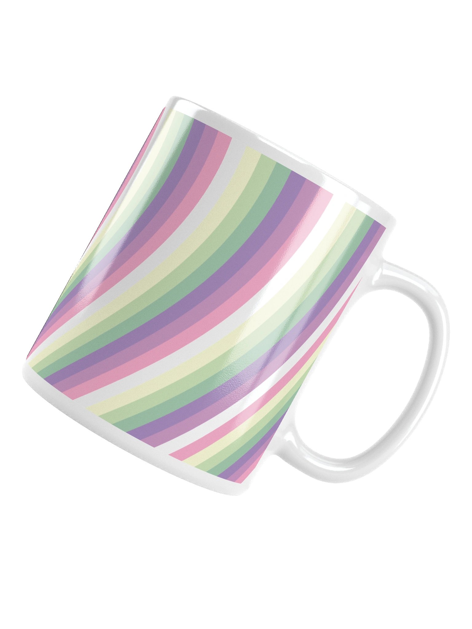 Genderfae Pride Hearts Mug (Right-handed) product image (5)