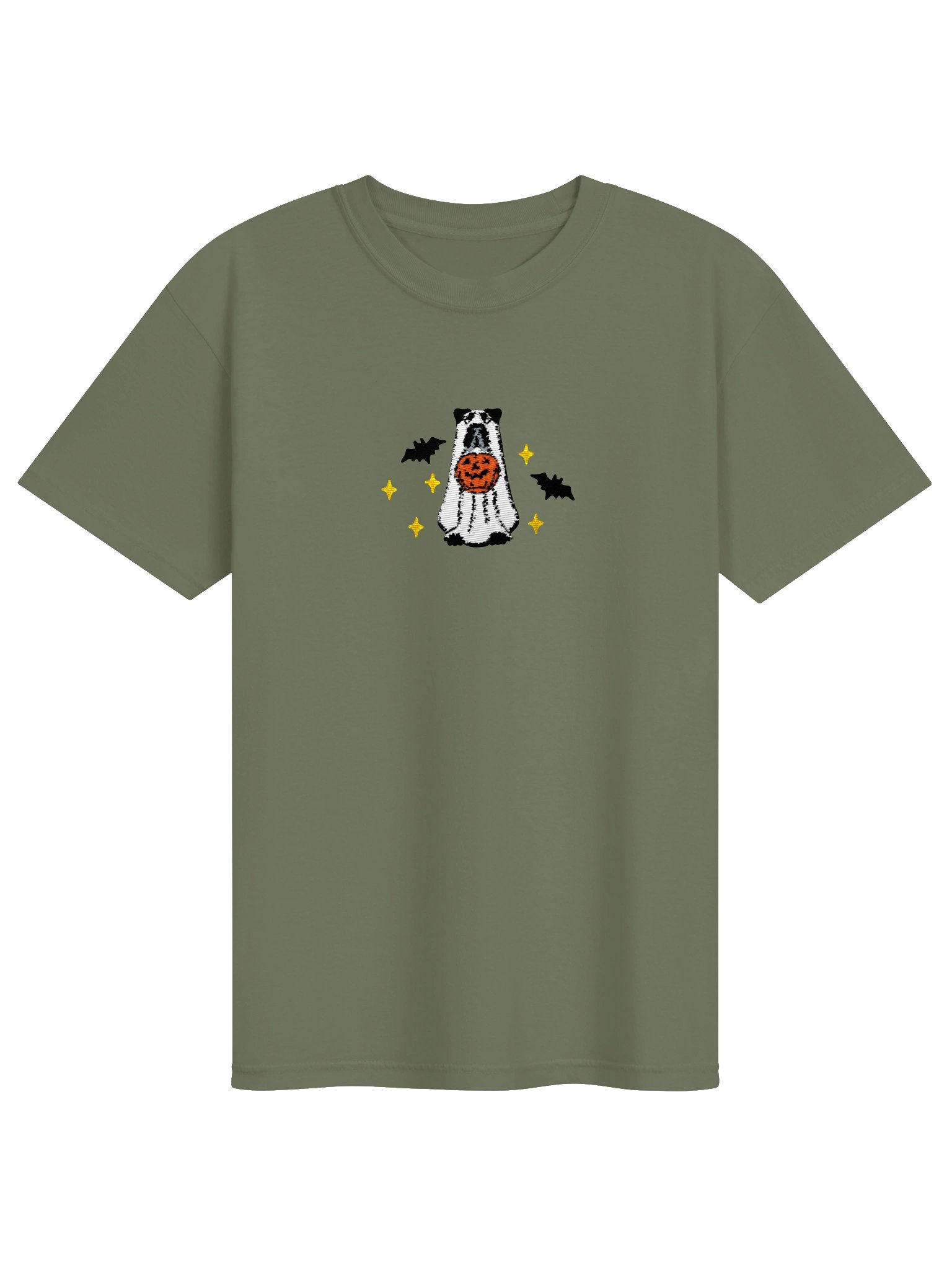 Halloween Cane Corso(Black) Embroidered T-Shirt product image (9)